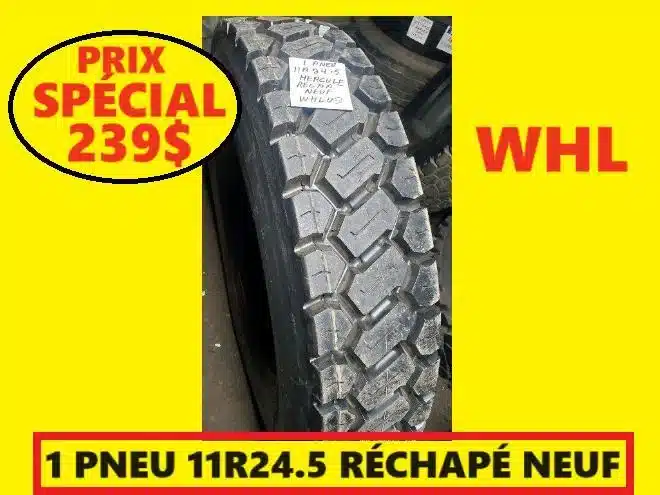 Sveaverken PNEU 11R24.5 RECHAPE A NEUF Tires