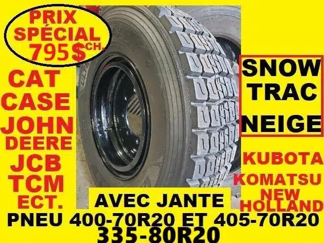 Photo de la Galerie 2 pour Goodyear 400-70R20 Pneus et roues