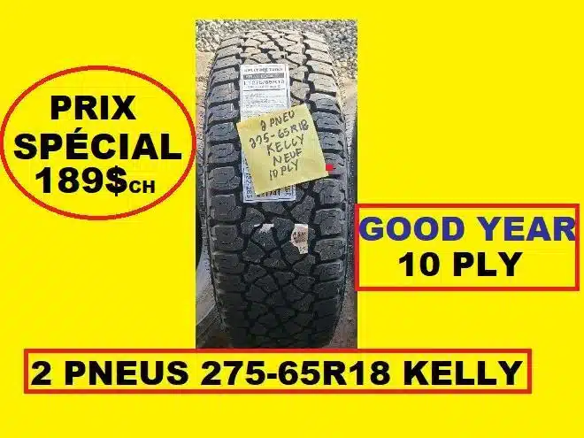 Photo de la Galerie 1 pour Goodyear PNEU 275-65R18 NEUF GOODYEAR Pneus