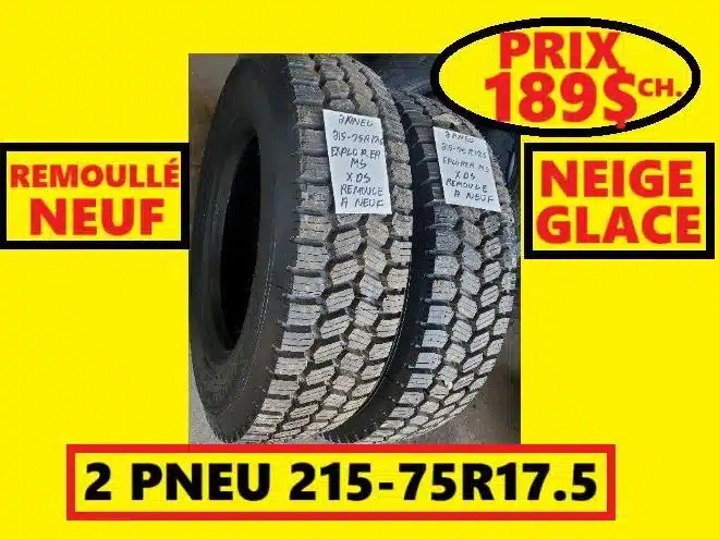 Photo de la Galerie 1 pour XDS 215-75R17.5 Pneus