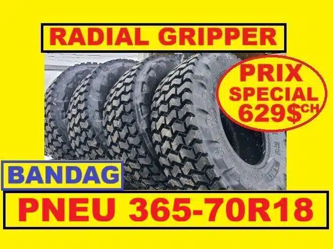 Photo de la Galerie 1 pour Dunlop 365-70R18 Pneus