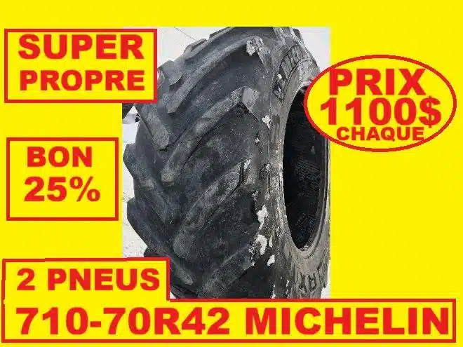 Gallery image 1 for Michelin PNEU 710-70R42 MICHELIN USAGE Tires