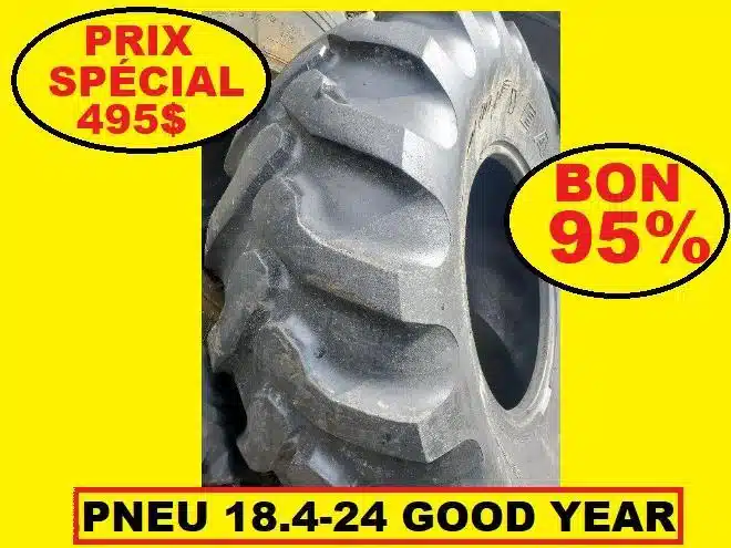Gallery image 1 for Goodyear 18.4-24 USAGE 18.4L24 INDUSTRIEL 18.4LR24 Tires