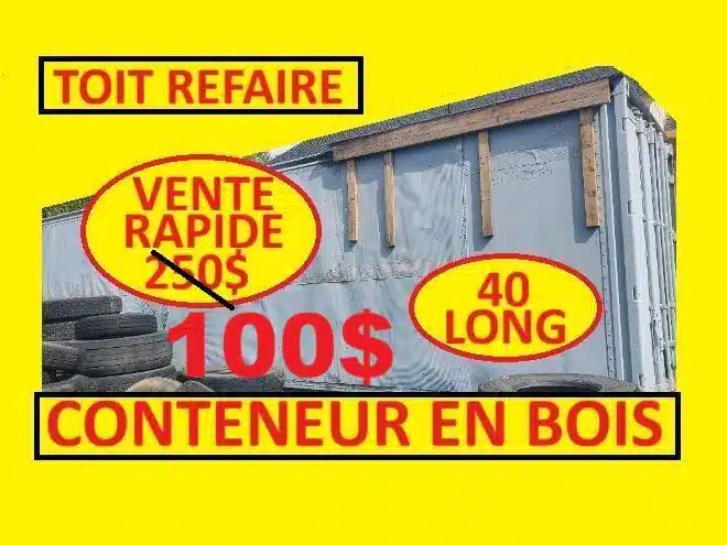 Gallery image 1 for CONTENEUR EN BOIS 40 PIED Miscellaneous
