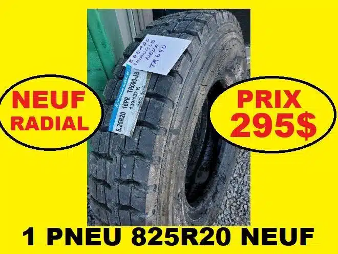 Gallery image 1 for Triangle PNEU 825R20 NEUF 825-20 Tires
