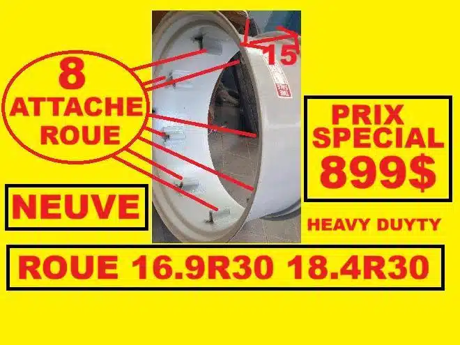 Gallery image 1 for 16.9R30 Tires & Rims