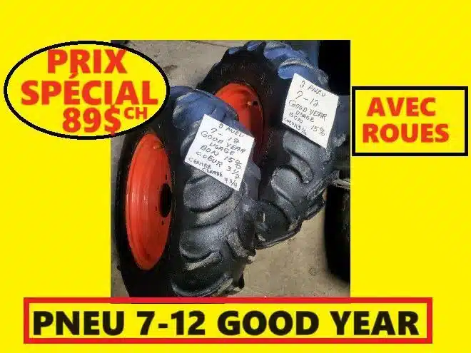 Photo de la Galerie 1 pour Goodyear 7-12 Pneus et roues