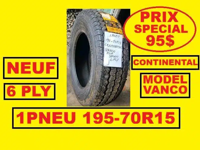 Continental 195-70R15 Tires