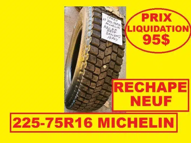 Photo de la Galerie 1 pour Michelin 225-75R16 Pneus