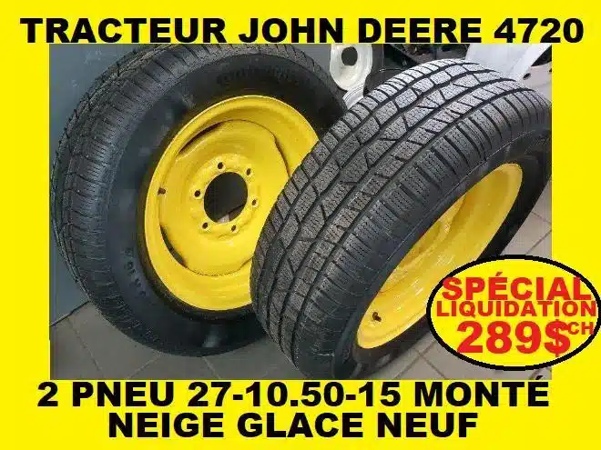 Continental 27-10.50-15 Tires & Rims