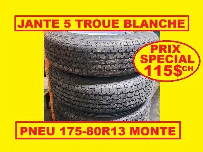 Gallery image 1 for 175-80R13 Tires & Rims
