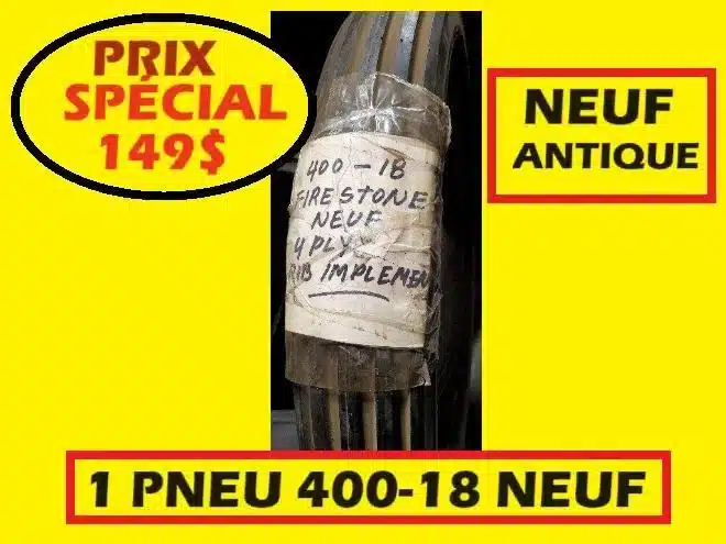 Photo de la Galerie 1 pour Firestone PNEU 400-18 NEUF FIRESTONE Pneus