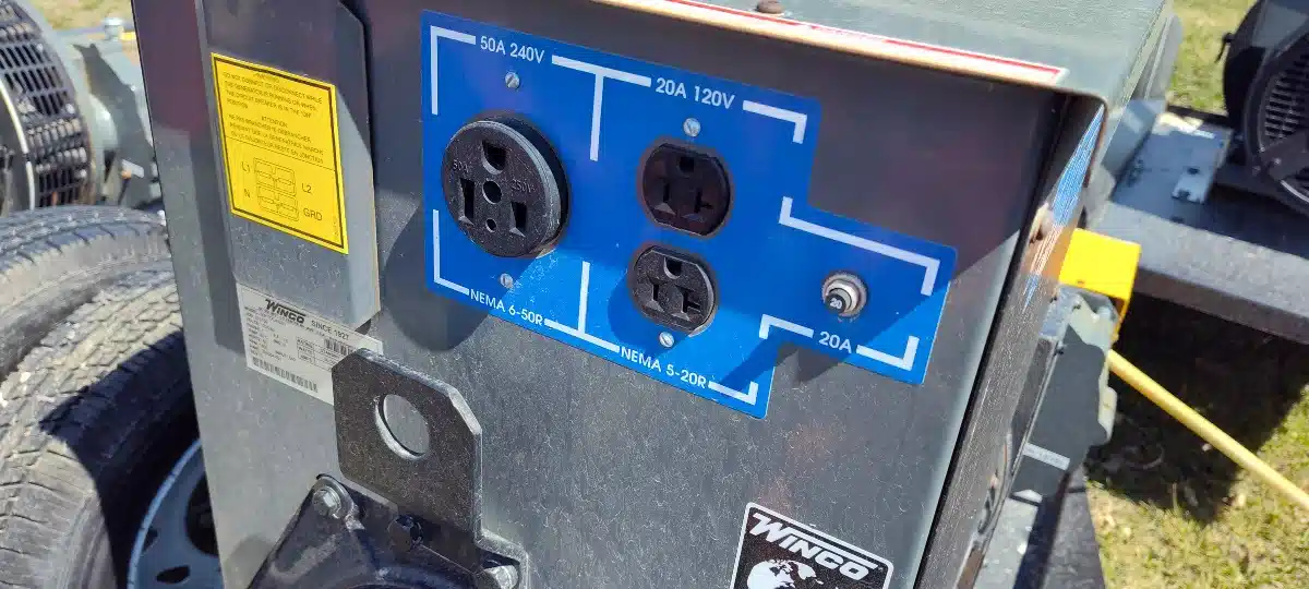 Gallery image 2 for New 2022 Winco 50PTOC4 Generator
