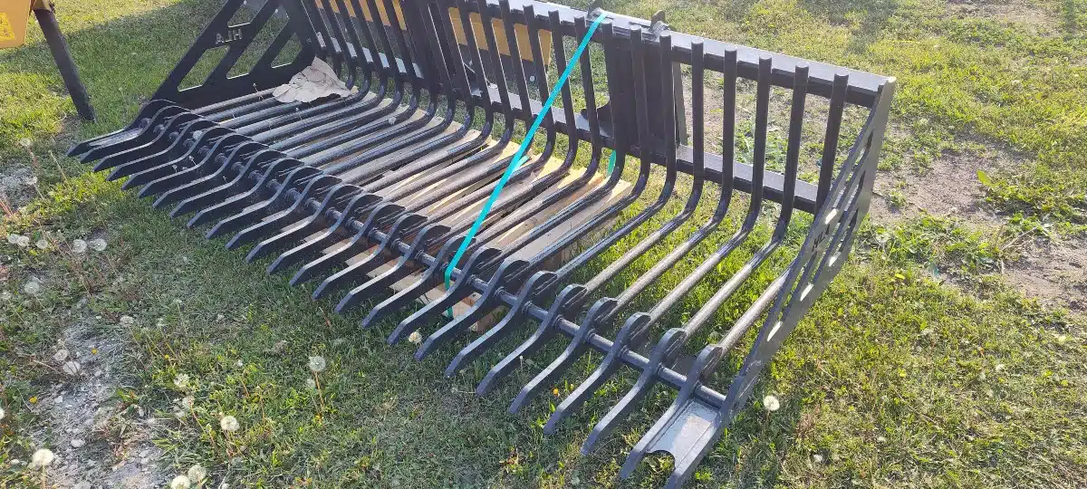 Gallery image 1 for New 2025 HLA Attachments 92 Rock Picker