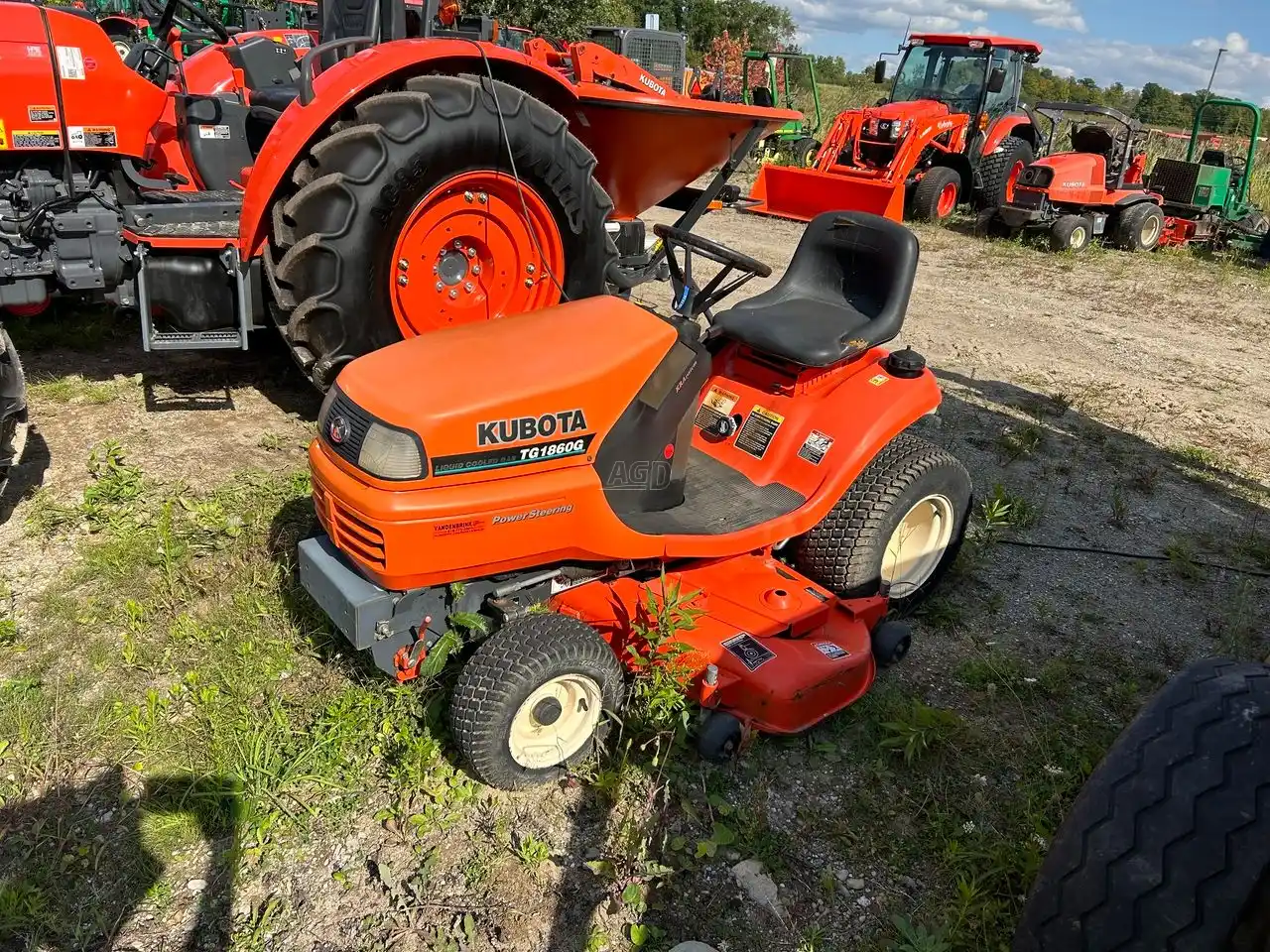 Gallery image 2 for 2002 Kubota TG1860G Lawn Tractor