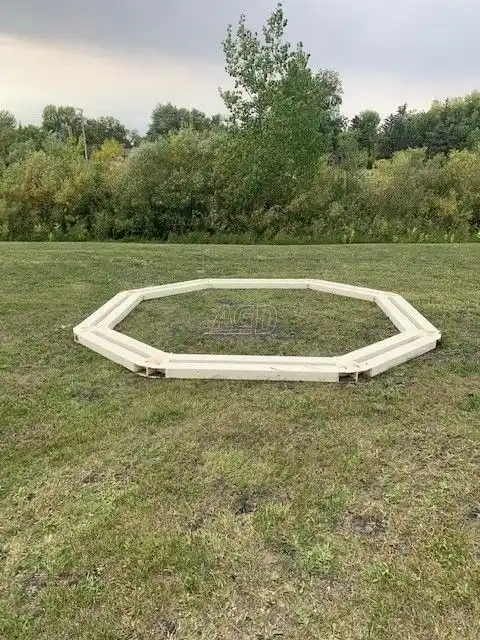 Gallery image 1 for New 2021 Meridian 18DS7 Double Skid Grain Bin