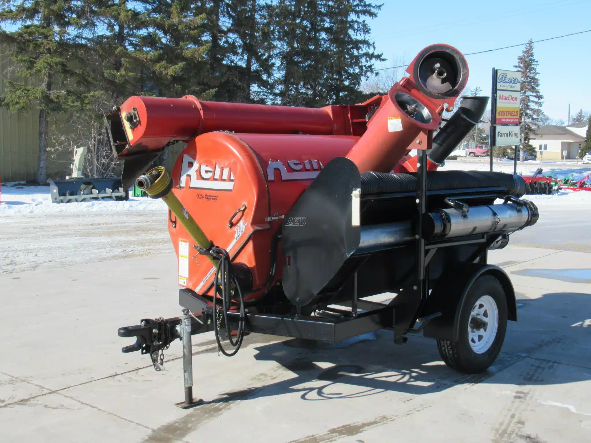 Used 2012 REM Mfg 3700 Grain Vac AgDealer