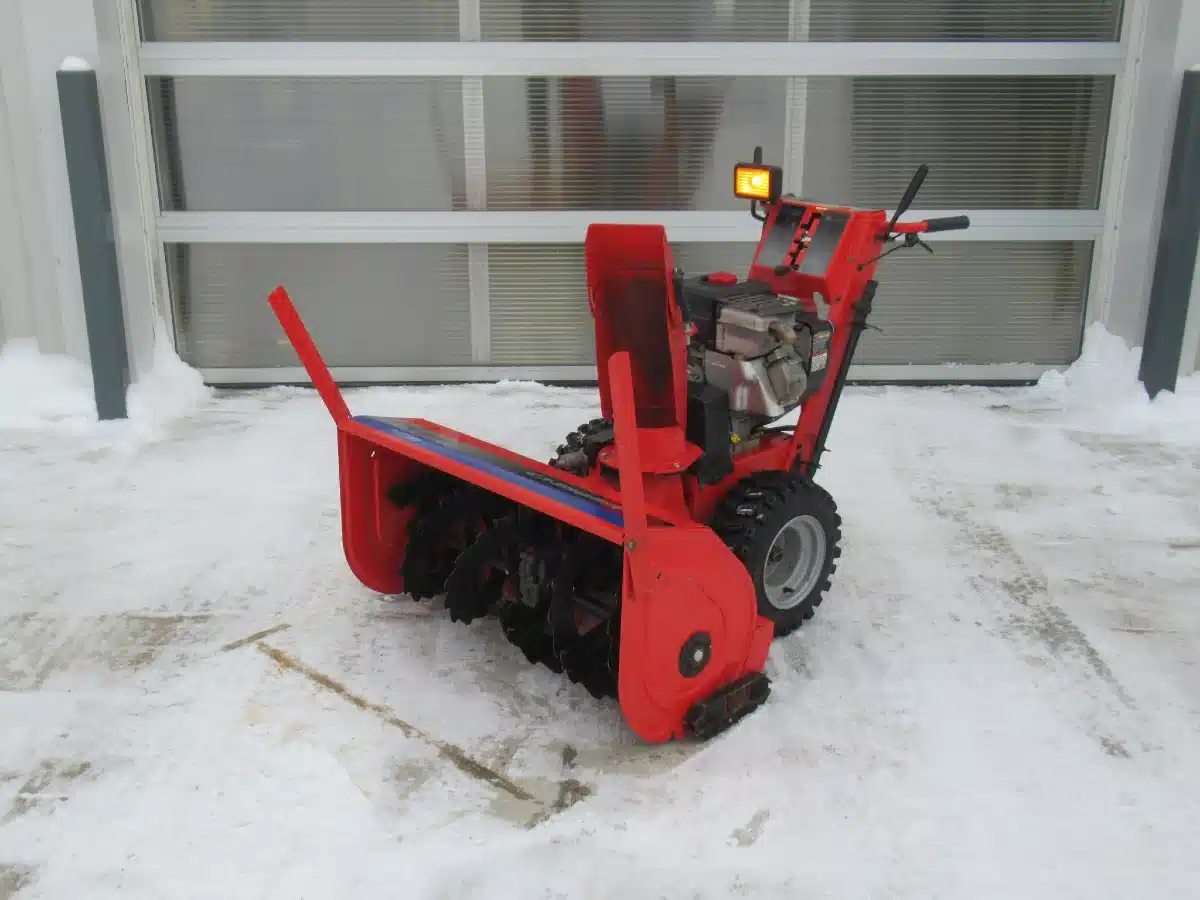 Used 2006 Simplicity Sno-Away 1390 Dual Stage Walk Behind Snow Blower Snow Blower