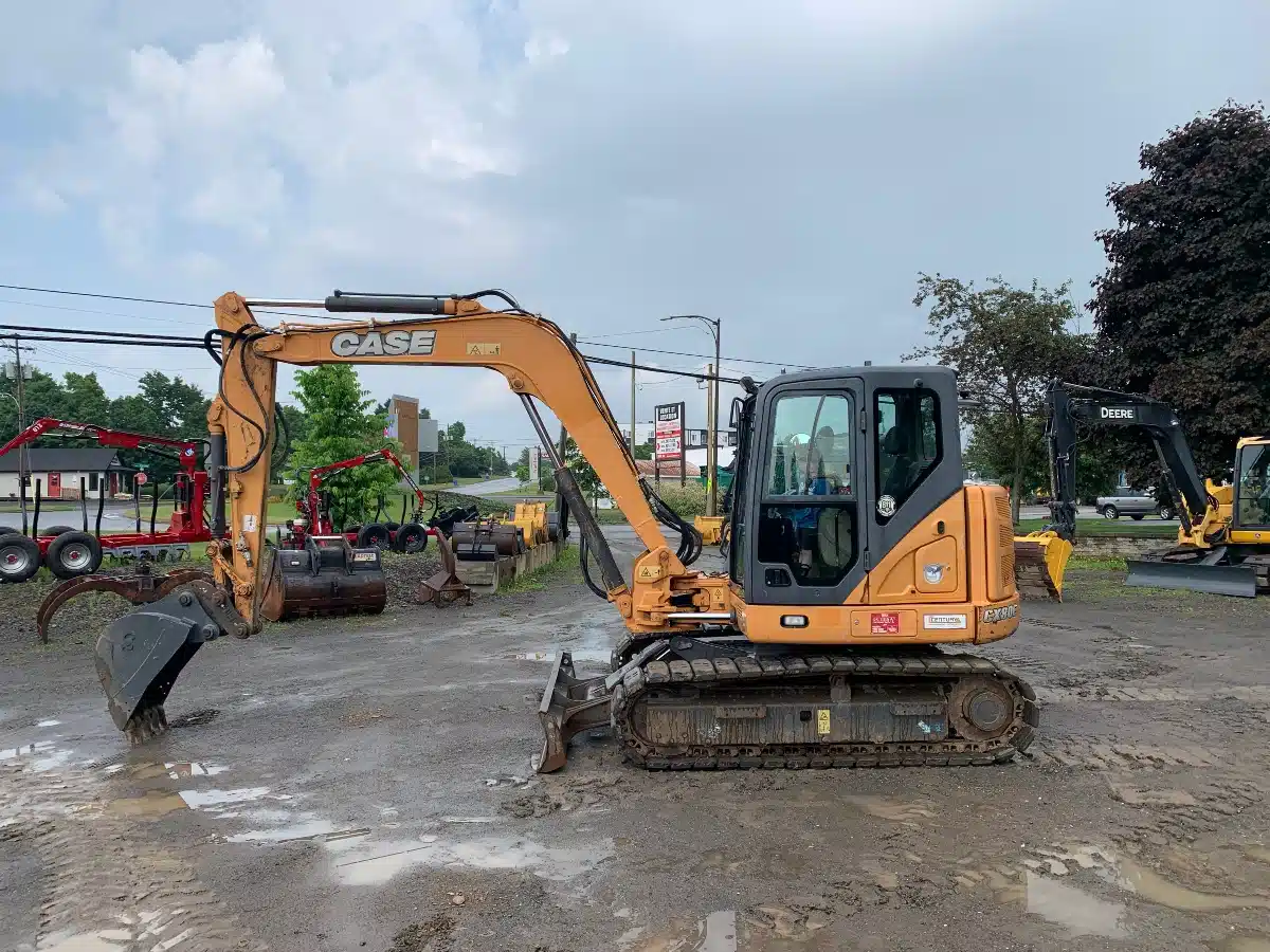 Gallery image 1 for Used 2016 Case CX-80C Excavator