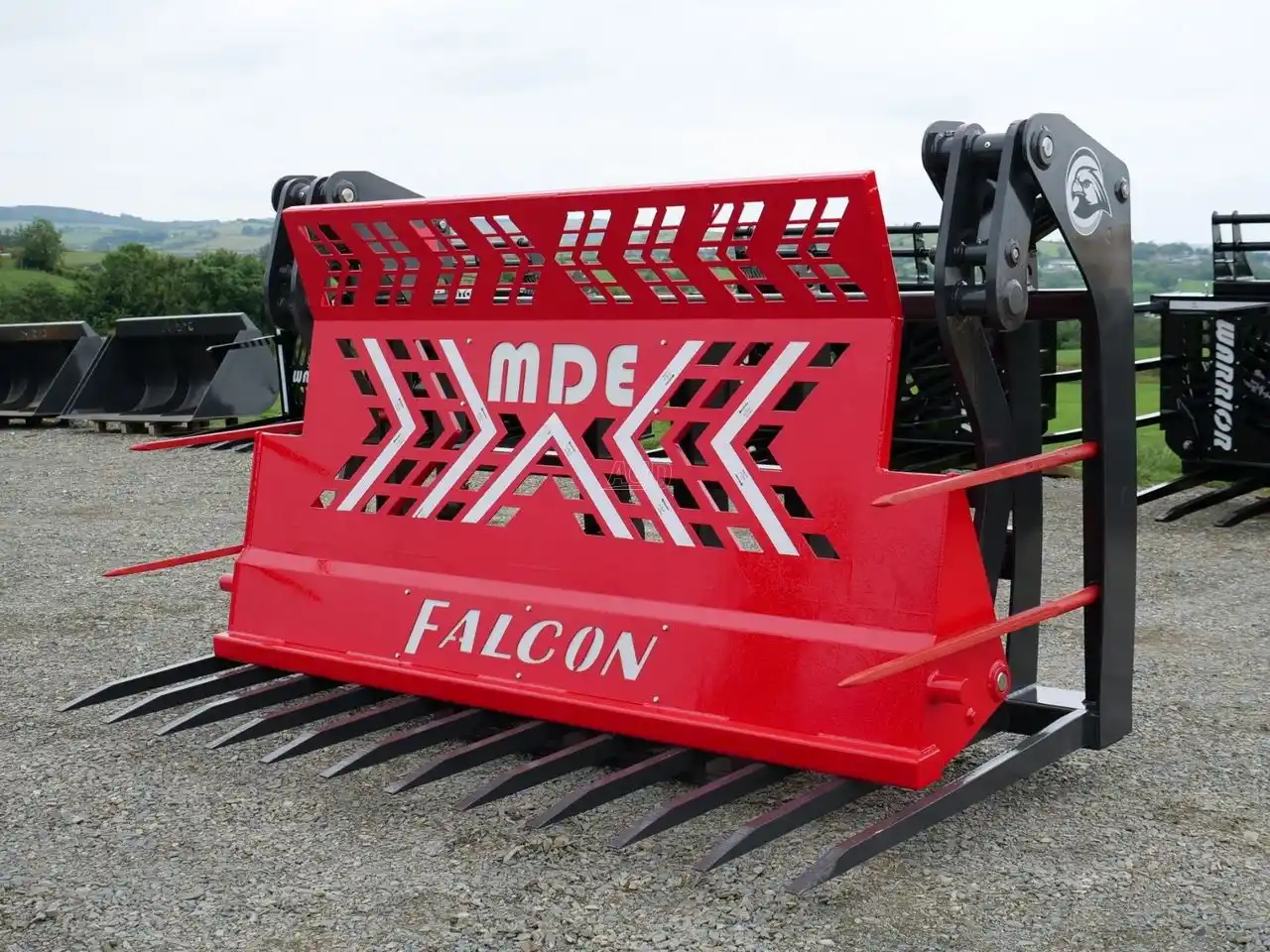 Gallery image 1 for 2024 MDE Machinery Falcon 10 ft Grass Push Off Fork Fork