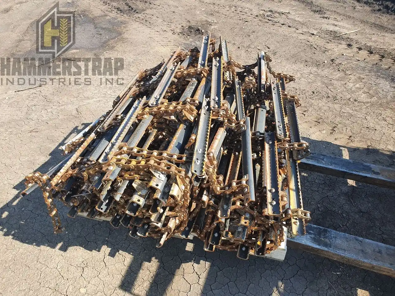 Gallery image 2 for Used Case IH 8240 Feeder House Chains Parts New-Used