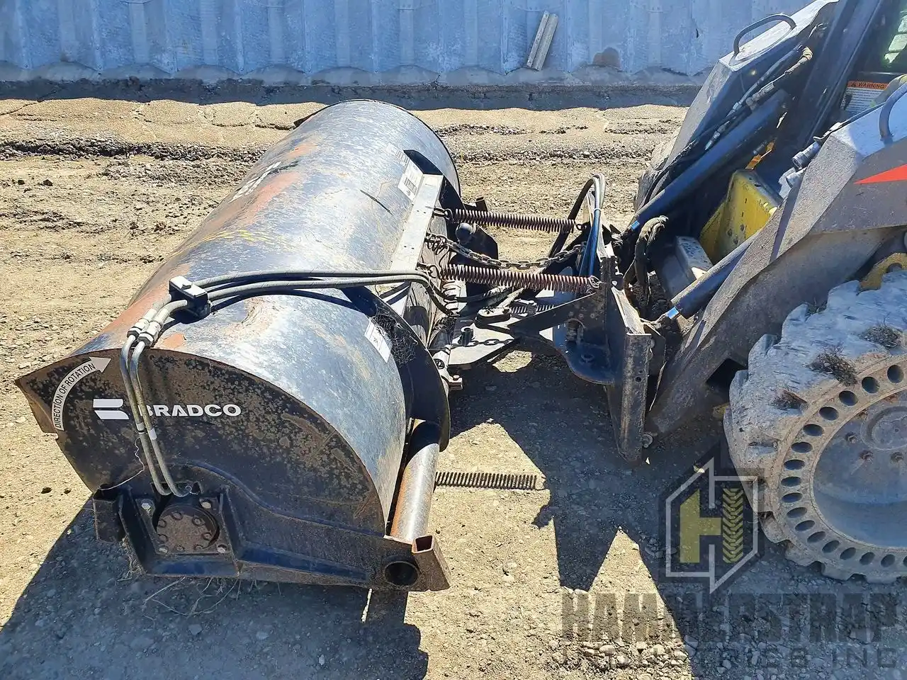 Image for Used Bradco AB84 Skid Steer Attachment