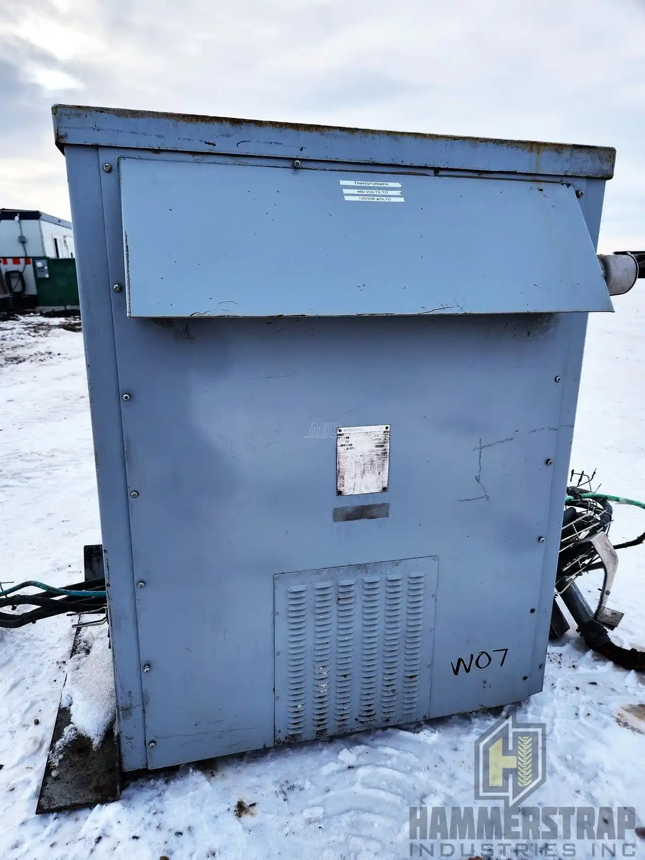 Gallery image 2 for Used WESTINGHOUSE 8E0296 480V to 120 / 208V 300KVA Transformer Miscellaneous
