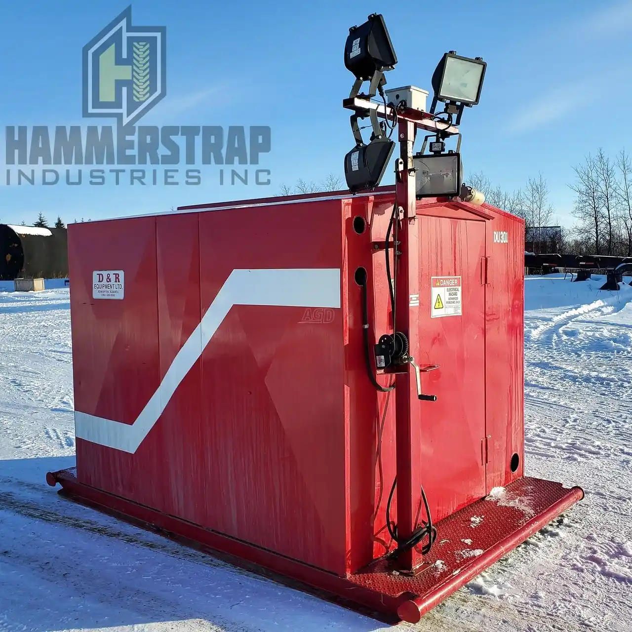 Gallery image 1 for Used BEMAG 300 KVA Skid Mounted Enclosed Transformer Generator