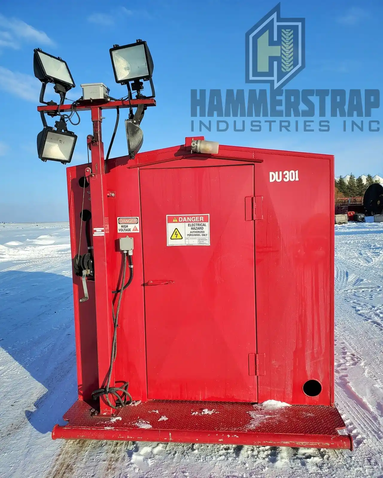 Gallery image 2 for Used BEMAG 300 KVA Skid Mounted Enclosed Transformer Generator