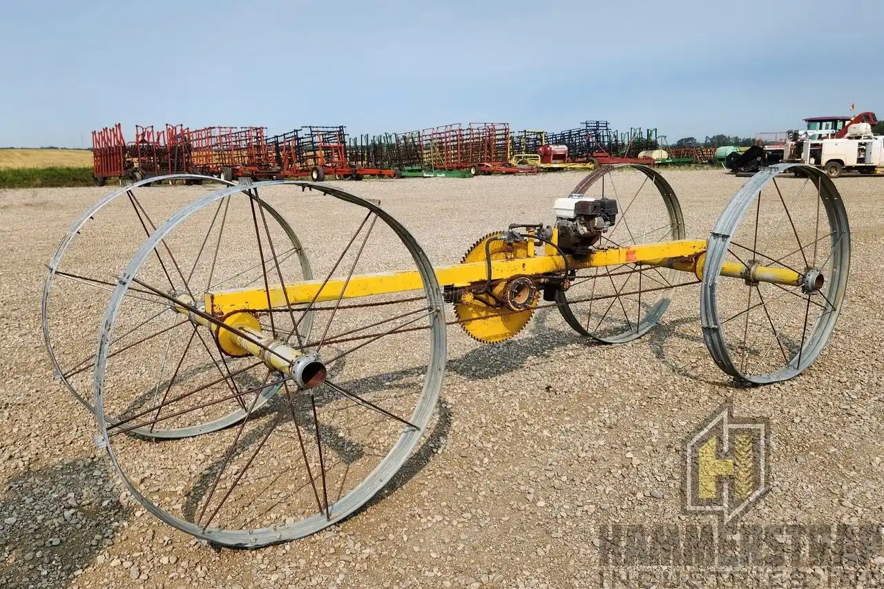 Gallery image 1 for Used Unspecified Irrigation Wheel Engine Line Mover Irrigation