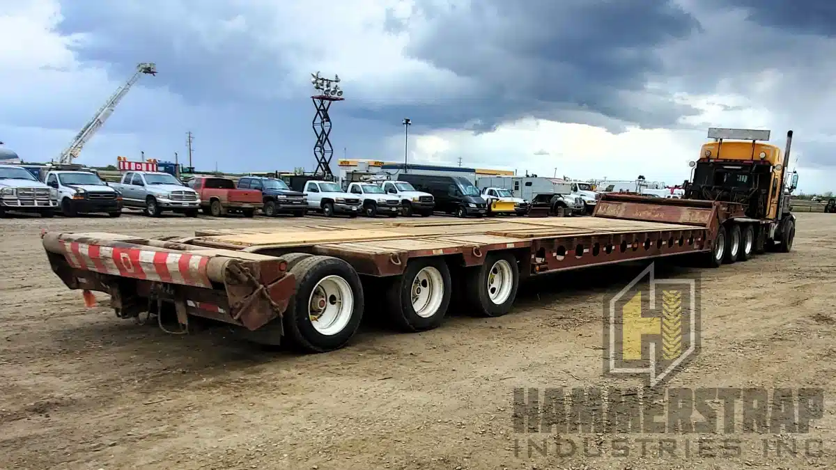Gallery image 2 for Used 2002 K-Line 36 Ft Triple Axle Scissorneck Trailer - Flat Deck