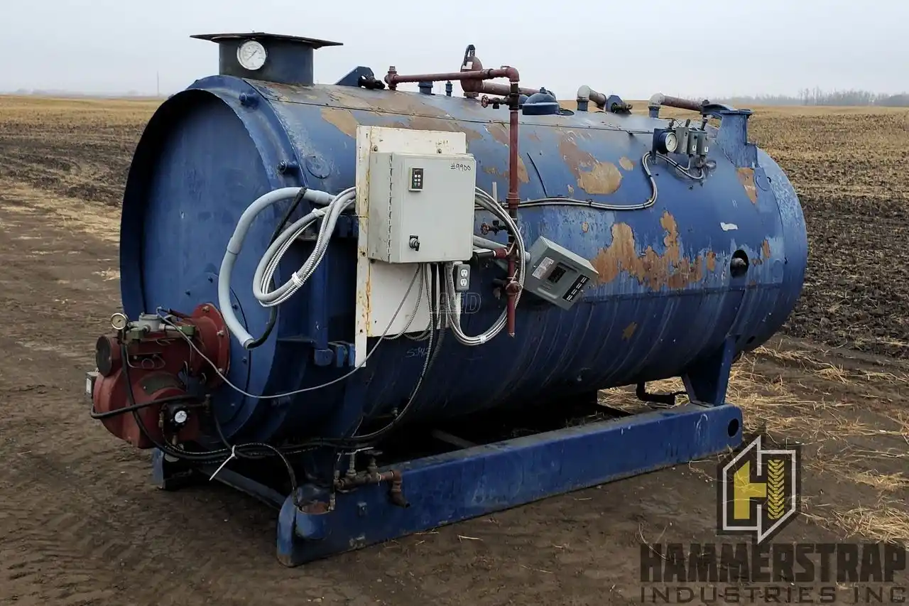Gallery image 1 for Used Unspecified CLEAVER BROOKS Skid-Mounted Oil-Fired Boiler Heater