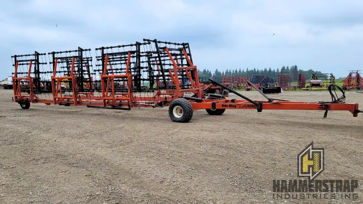 Gallery image 1 for Used 1998 Riteway 8000 Jumbo Harrow