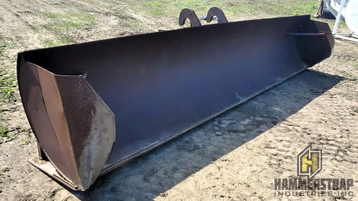 Gallery image 1 for Used Unspecified Heavy Duty Wheel Loader Snow Pusher Blade Attachment Blade