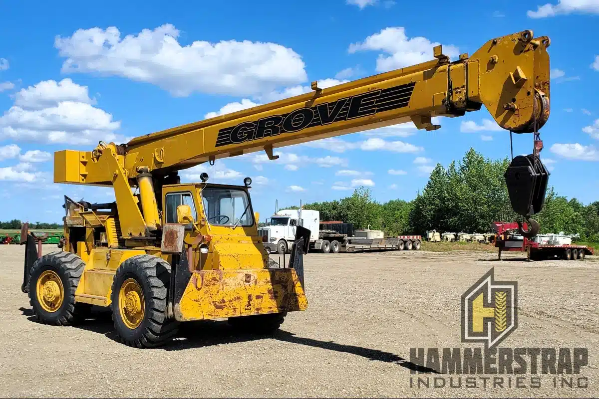 Gallery image 1 for Used 1993 ***MANUFACTURER NOT SPECIFIED*** GROVE RT-58 4x4 Rough Terrain Crane Crane