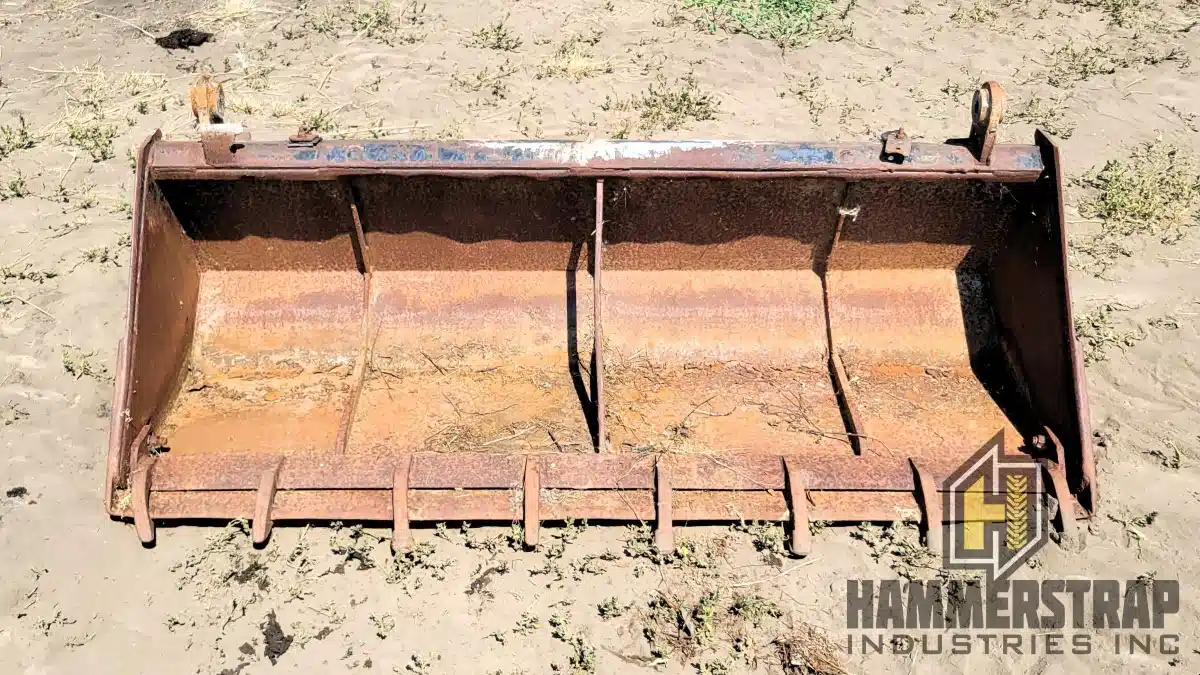 Gallery image 2 for Unspecified 73 Inch Skid Steer Tooth Bucket Attachment Skid Steer Attachment