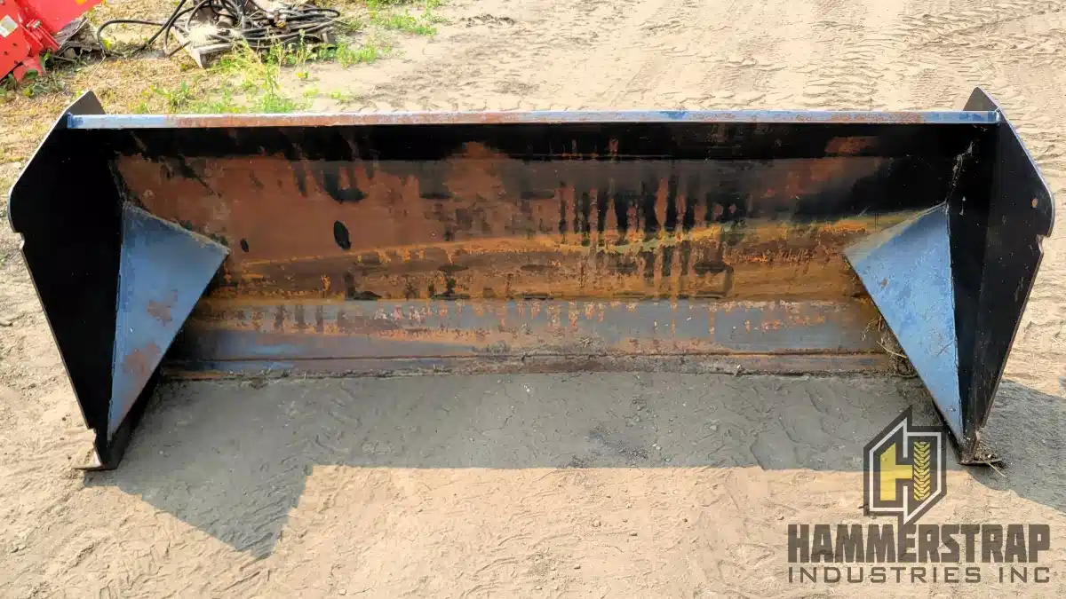 Gallery image 2 for Used Unspecified 92 inch Snow Push Skid Steer Bucket Attachment Skid Steer Attachment