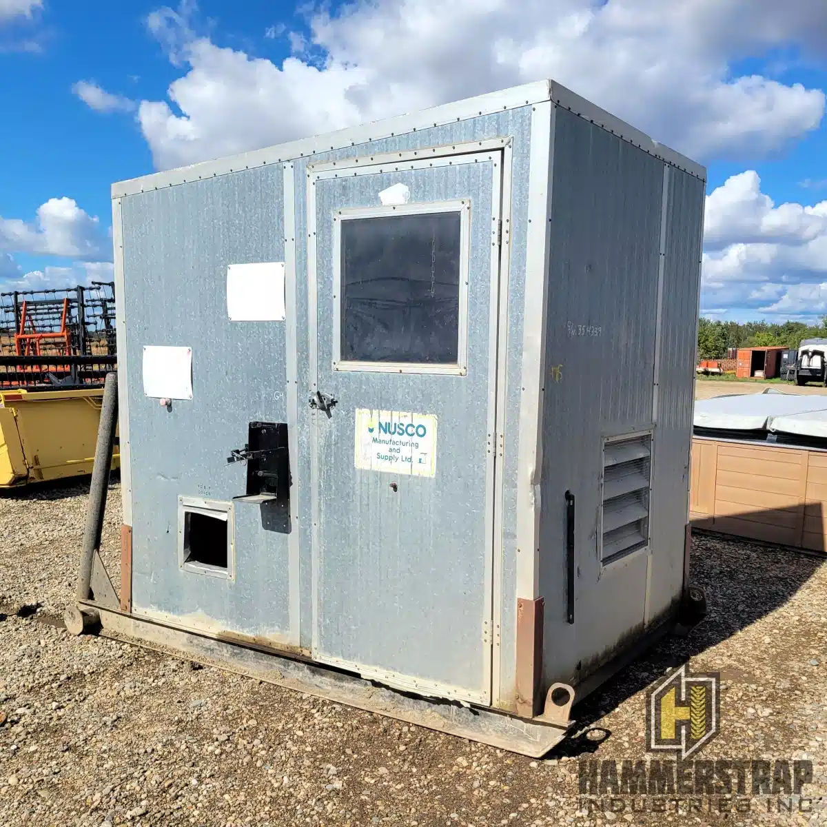 Gallery image 1 for Used 1997 Unspecified NEWAGE 36 KW Skid Mounted Enclosed Generator Genset Shack Generator
