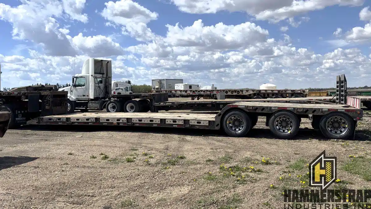 Gallery image 2 for Used 2012 XL Specialized 80 MFG 50 Ft Tri Axle Double Drop RGN Semi Trailer Trailer - Double Drop