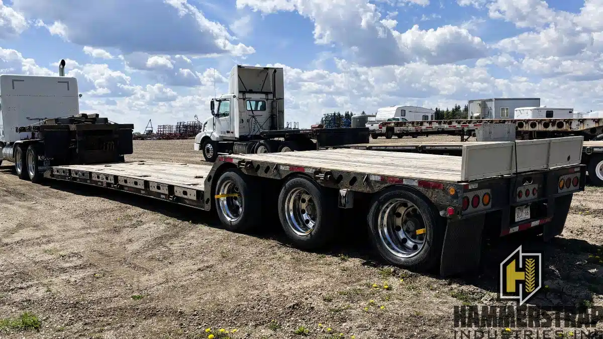 Gallery image 1 for Used 2012 XL Specialized 80 MFG 50 Ft Tri Axle Double Drop RGN Semi Trailer Trailer - Double Drop