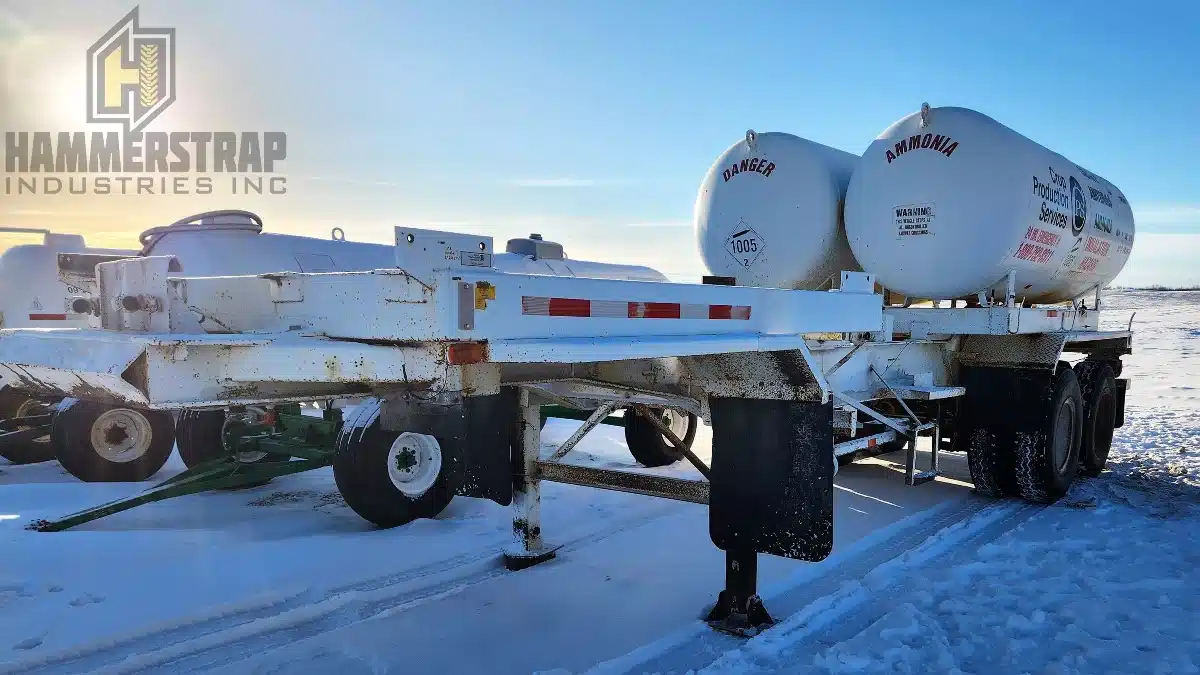 Used Custom Built 2000 GAL T/A Fertilizer Nurse Tank NH3 Cart Fertilizer Tank