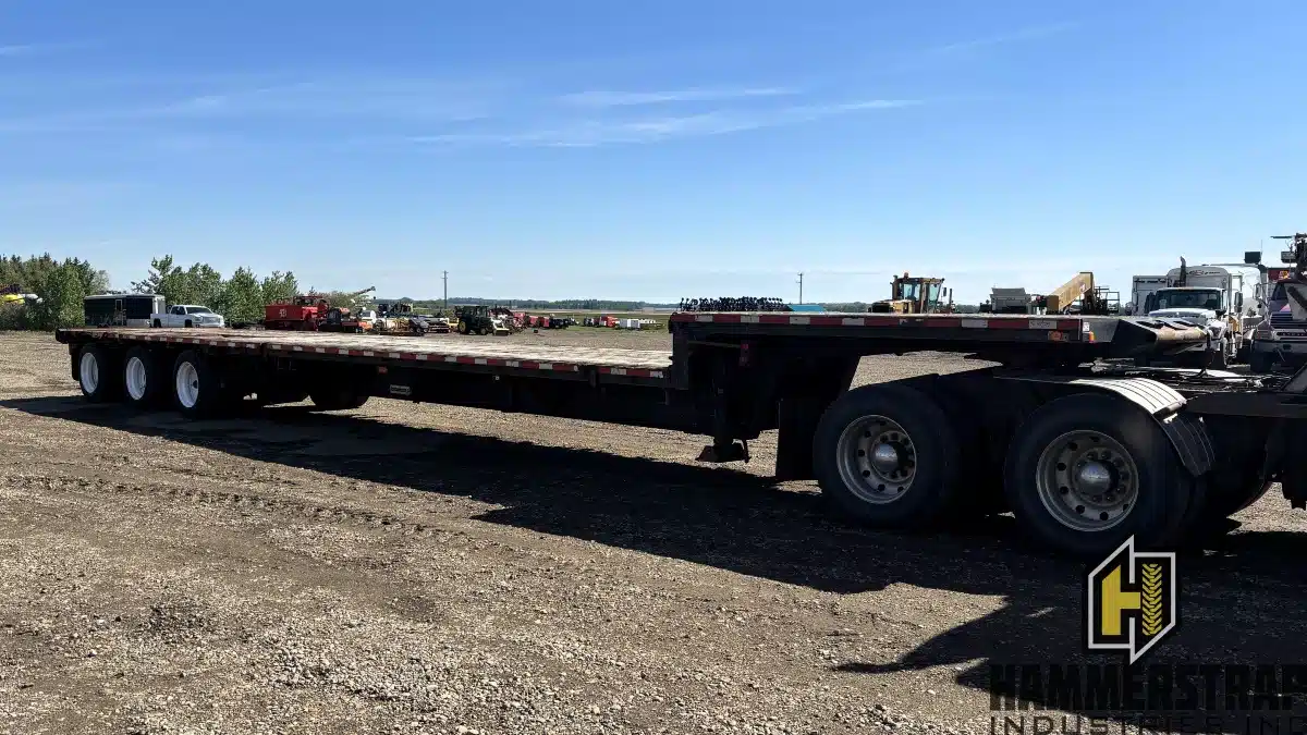 Gallery image 2 for Used 2007 Thruway 52 Ft - 70 Ft Tridem Trombone Trailer - Step Deck