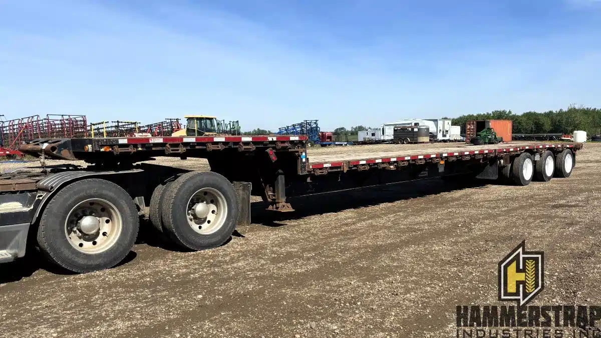 Gallery image 1 for Used 2007 Thruway 52 Ft - 70 Ft Tridem Trombone Trailer - Step Deck
