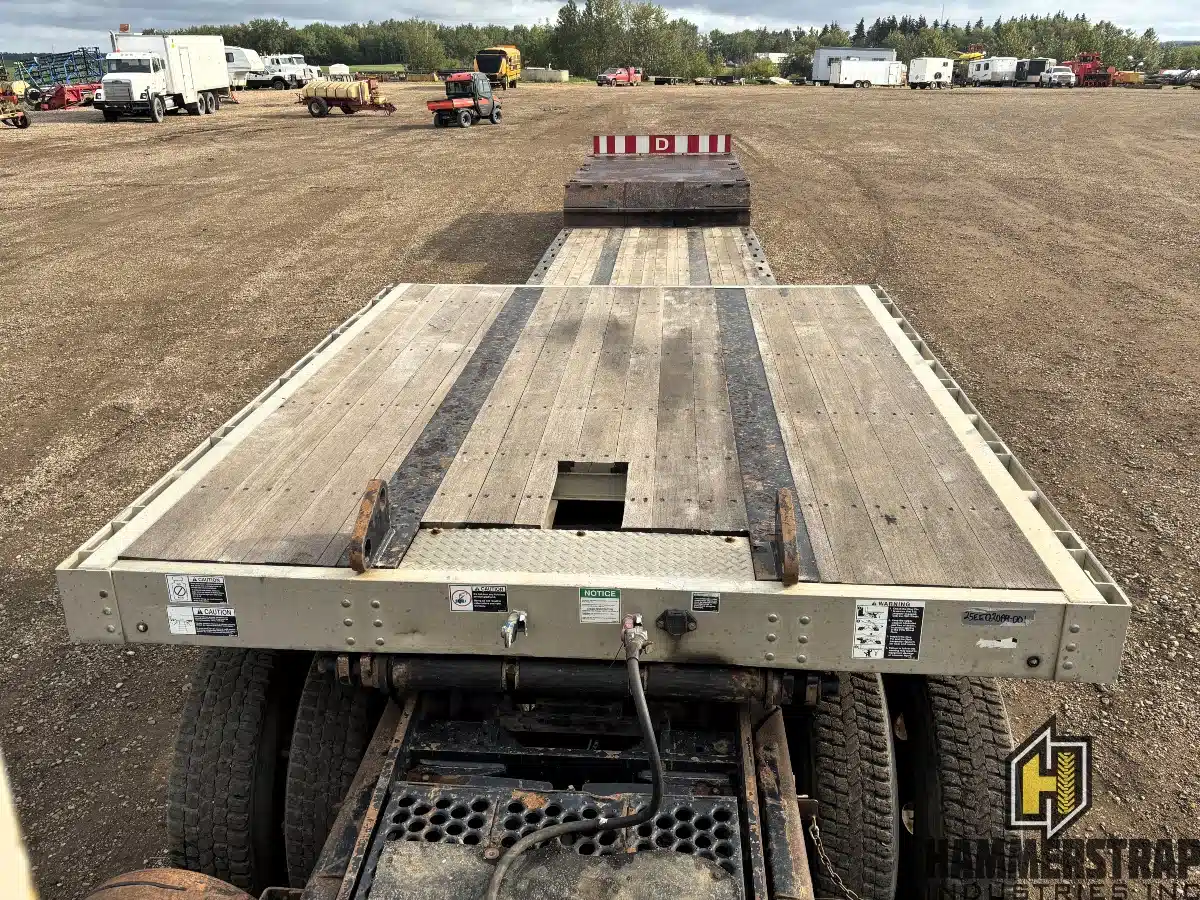 Gallery image 2 for Used 2019 Muv-All 35 Ton 53 Ft Tridem Double Drop Lowboy Trailer Trailer - Double Drop