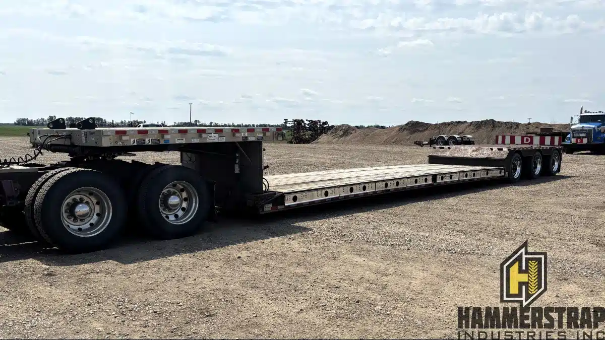 Gallery image 1 for Used 2019 Muv-All 35 Ton 53 Ft Tridem Double Drop Lowboy Trailer Trailer - Double Drop