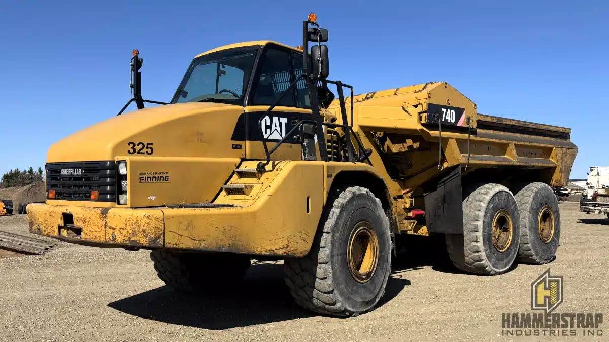 Gallery image 1 for Used 2007 Caterpillar 740 EJ 40 Ton 6X6 Articulated Rock Dump Truck Truck - Dump