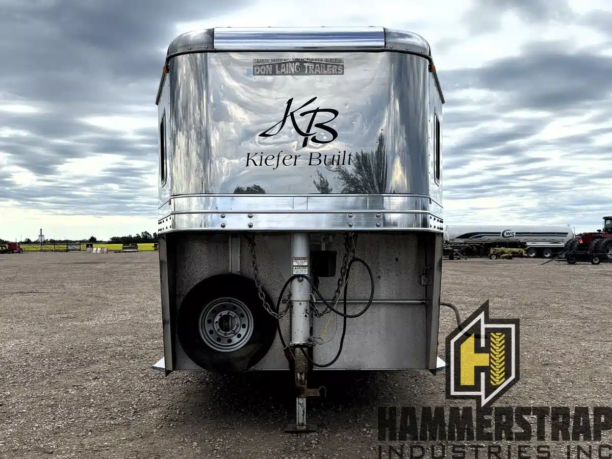 Gallery image 2 for Used 2006 Kiefer Built Genesis X-3 Aluminum 3 Horse Gooseneck Trailer Trailer - Horse