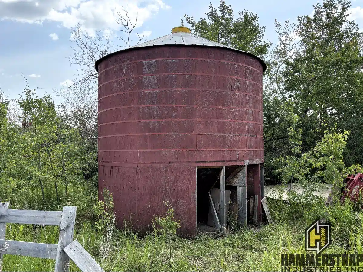 Gallery image 2 for Used Custom 14 Ft 1300 bu Wooden Grain Bin Grain Bin