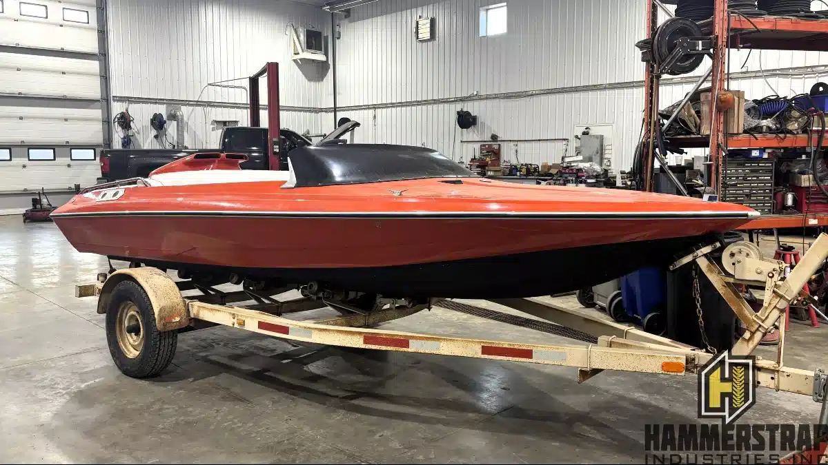 Used Unspecified GLASTRON CARLSON CVX-18 18 Ft Power Boat w/ Trailer Boat