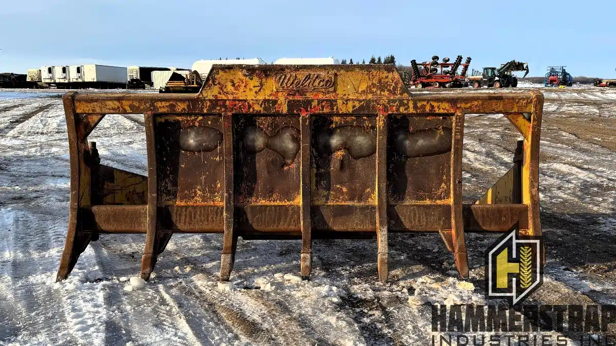 Gallery image 2 for Used Caterpillar CAT D6 134 inch Root Rake Dozer Brush Rake Attachment